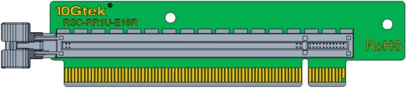 ipolex PCI-Express 16x Riser Card 90-Degree L-Angle Riser Adapter Card for 1U, Compatible with Supermicro Riser Card RSC-R1UTP-E16R - Image 4